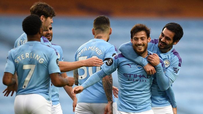 David Silva berhasil menyumbang gol kemenangan timnya